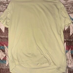 lululemon athletica Light Green Short Sleeve Tee